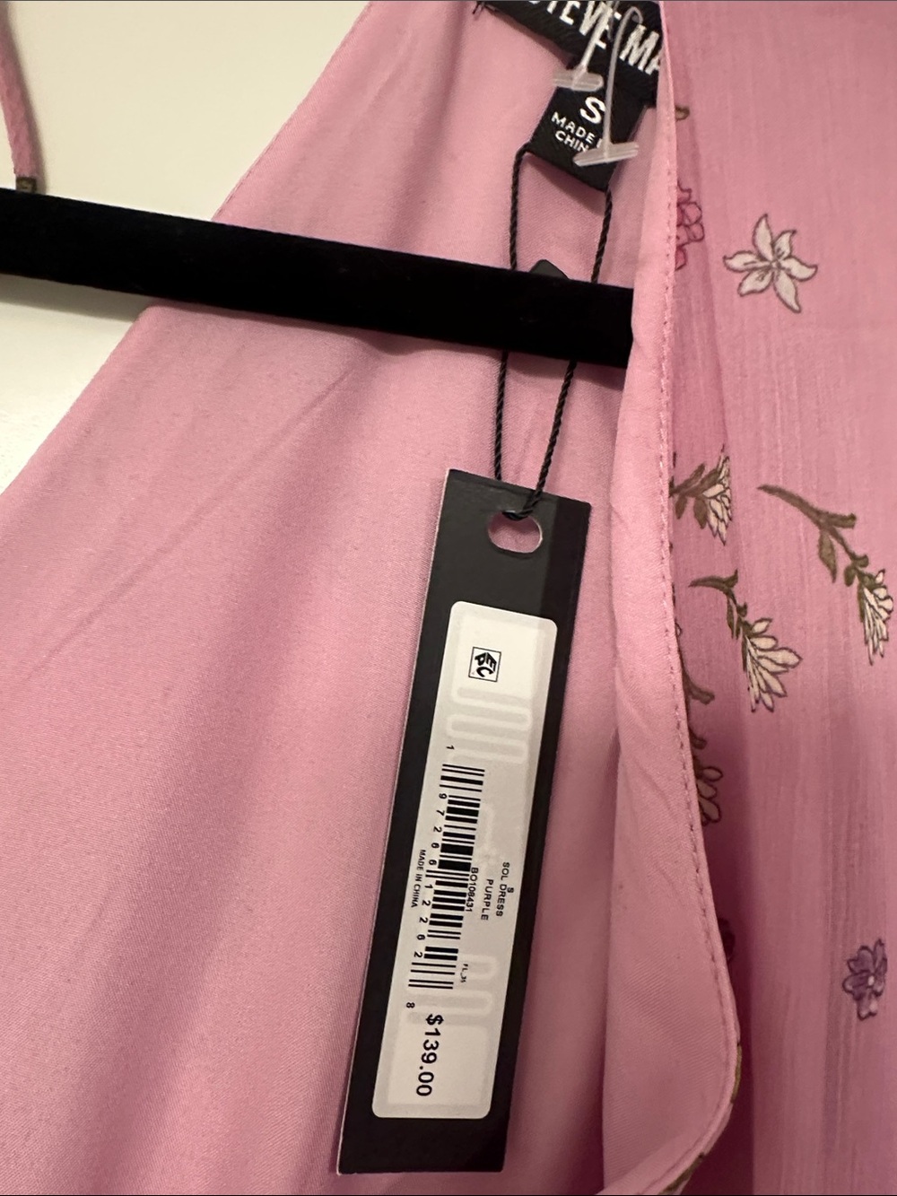 Steve Madden Dusty Pink Floral High-Low Maxi Dress - Picture 2 of 5
